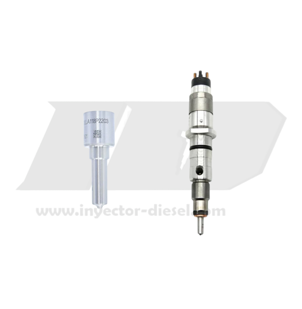 TOBERA - DLLA118P2203 - PARA  INYECTOR PARA 8.3 QSB, QSL, CUMMINS -  0445 120 029 / 125 / 236