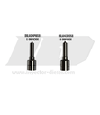 TOBERA - DSLA124P1659 / DSLA143P1058 - PARA INYECTOR CUMMINS- RAM 5.9 - 0445 120 114 / 212 / 273