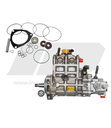 KIT DE LIGAS - 891826-320D - PARA BOMBA CAT 320D / C6.4 / C6.6 / C4.4 - 326-4635, 10R-7662
