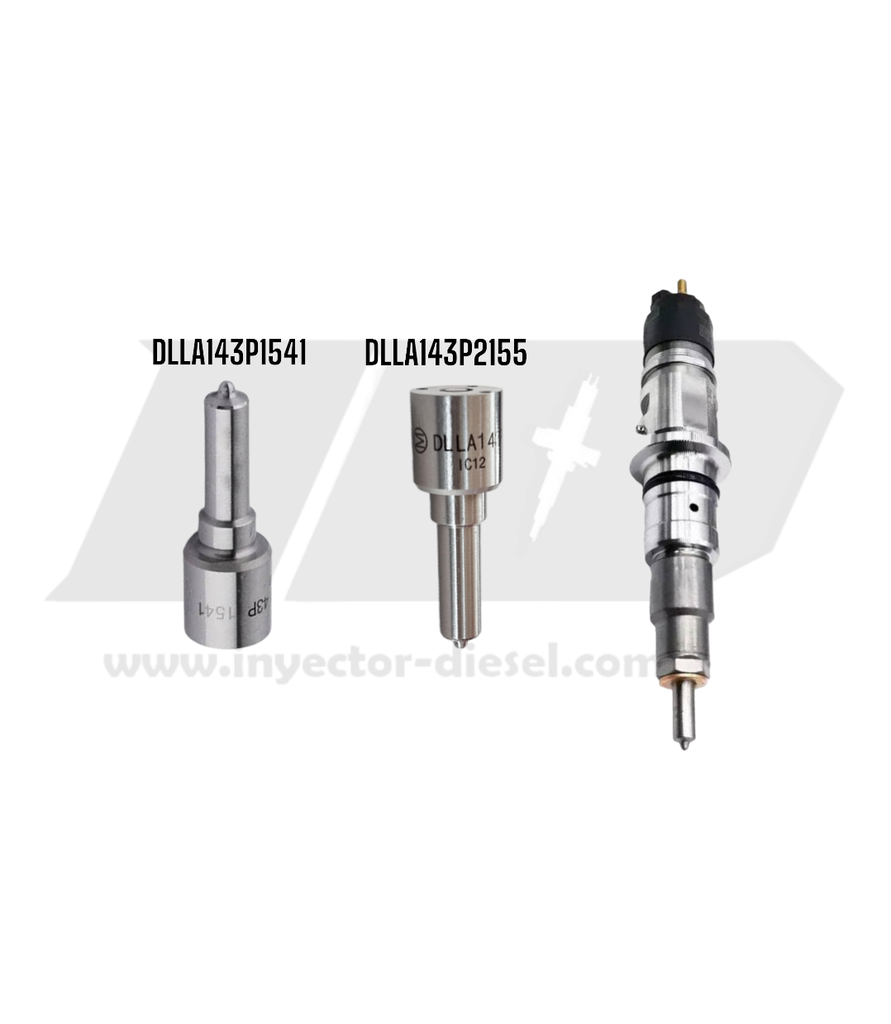 TOBERA - DLLA143P1541 / DLLA143P2155 - PARA INYECTOR - CRIN CUMMINS 6.7 ISB DODGE RAM 3500, 4500, 5000 - 0445 120 161 / 071 / 184 / 204