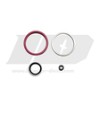 KIT DE LIGAS INTERNAS - ID-23 - PARA INYECTOR CAT C7/C9, C-9 - EX634761 / 10R-4761, 20R-8057