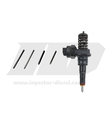 PERNO LARGO Y CORTO - 1413127014 / 15 / 16 / 17 - PARA INYECTOR UNITARIO JETTA 1.9 TDI - PDE80 VOLKSWAGEN - 0414 720 265 / 215