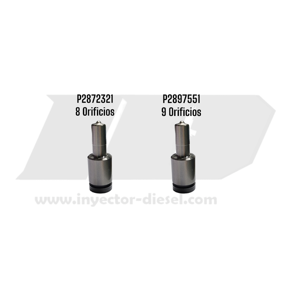 TOBERA - P2872321 / P2897551- PARA INYECTOR ISX 15 - RIEL COMUN - 2894920 / 4062569 / 4955080