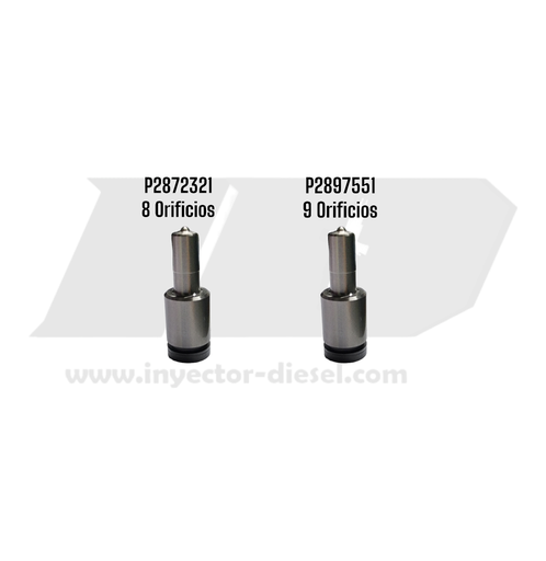 TOBERA - P2872321 / P2897551- PARA INYECTOR ISX 15 - RIEL COMUN - 2894920 / 4062569 / 4955080